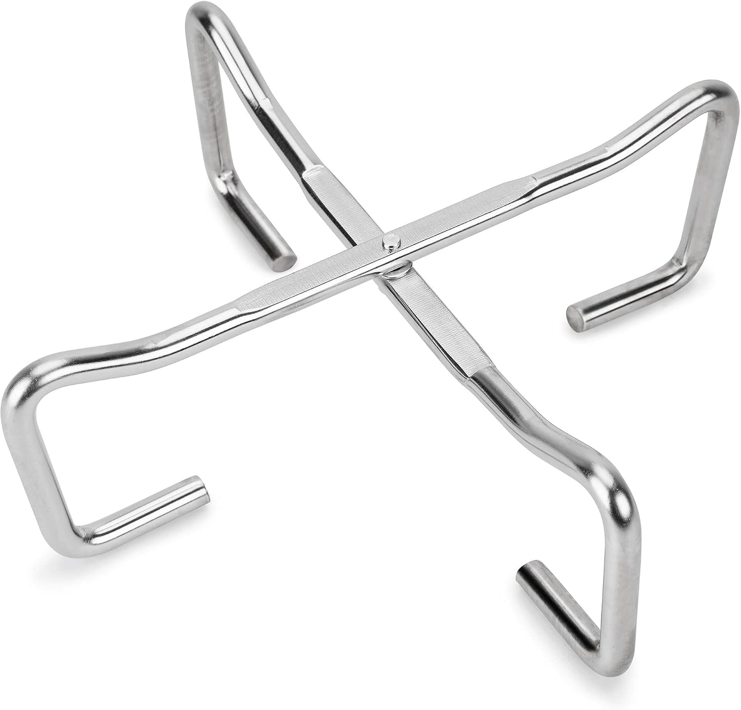 Soporte plegable acero inox para horno holandés campamento