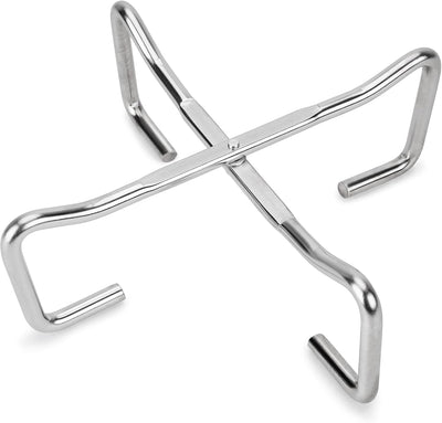 Soporte plegable acero inox para horno holandés campamento