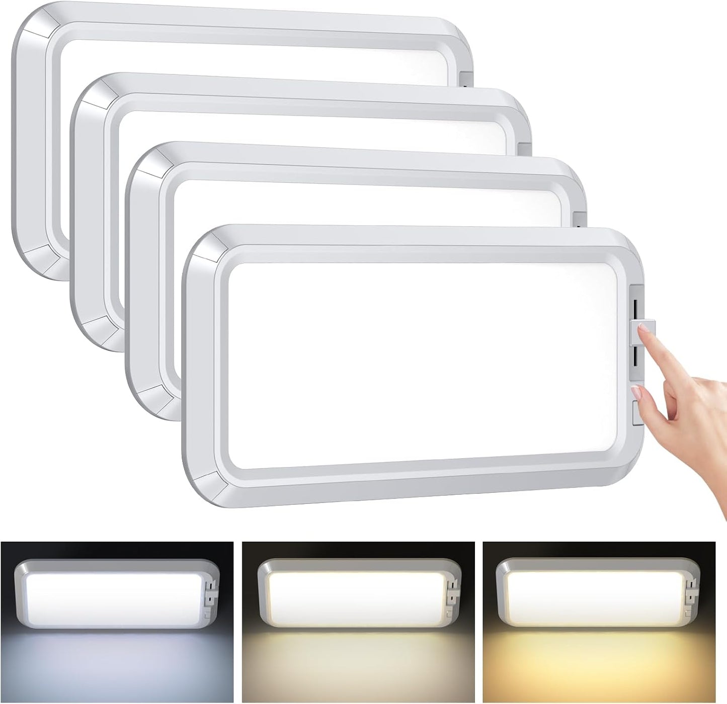 Luces techo RV LED 7W DC10-30V brillo ajustable
