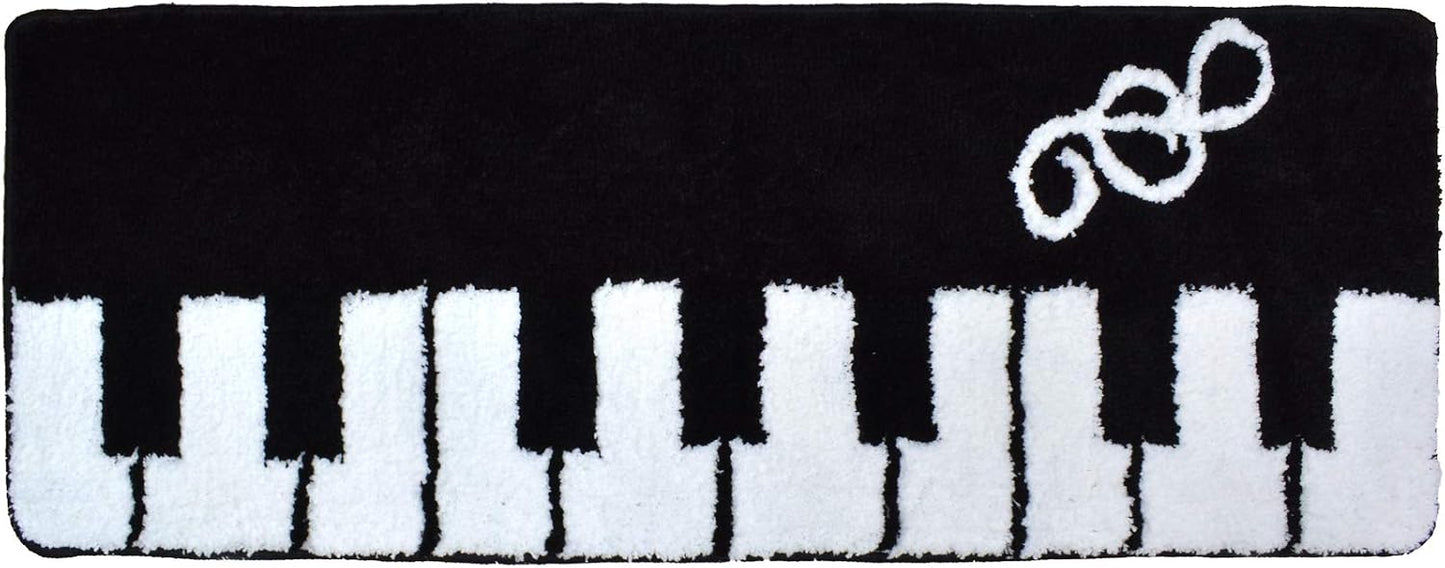 Alfombra piano 20x48" moderna antiderrap lavable