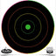8 Objetivos de Tiro Bullseye Papel Dirty Bird