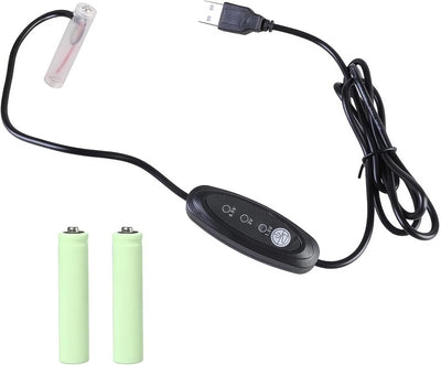 Convertidor USB a 1.5-4.5V para AAA reemplaza pilas