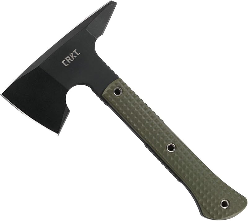 Hacha compacta acero SK5 2726 para exteriores y campamentos