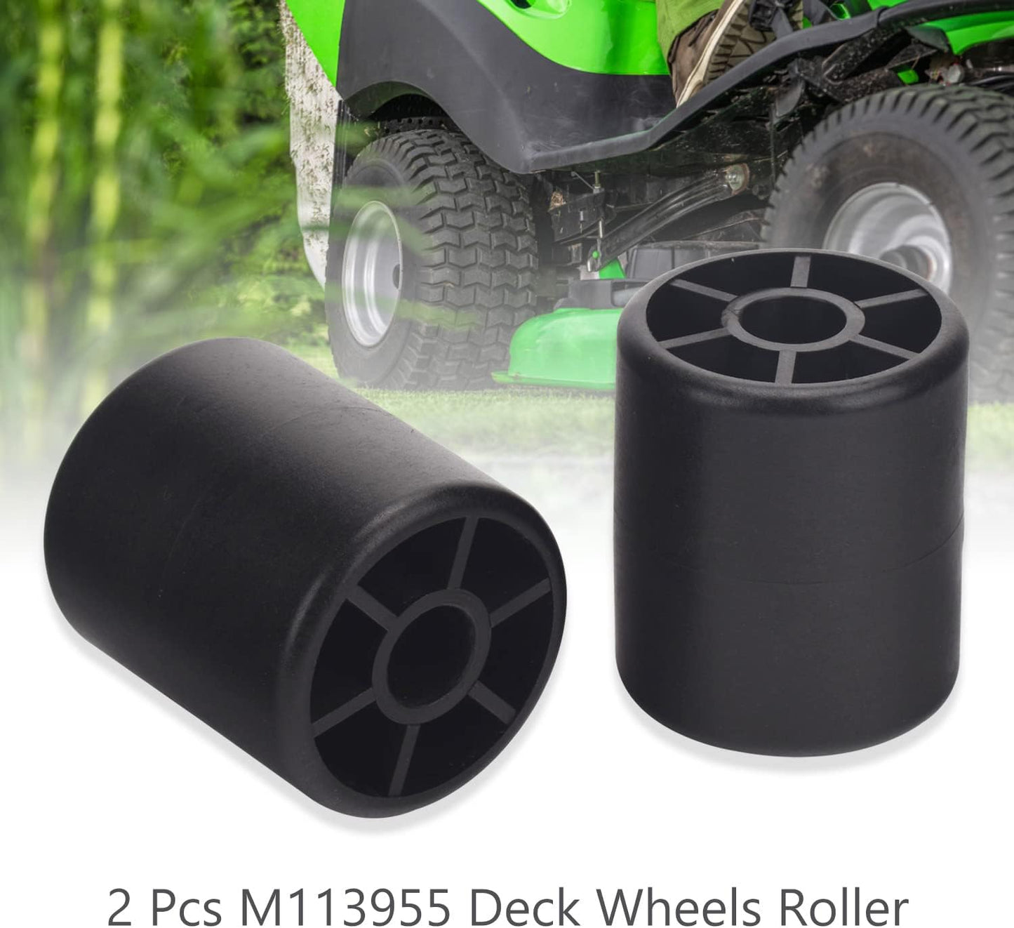 2 Ruedas Cubierta para Rodillo John Deere 300 400