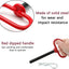 2 Pasadores Enganche Remolque 1/2" con Clip para Tractor ATV