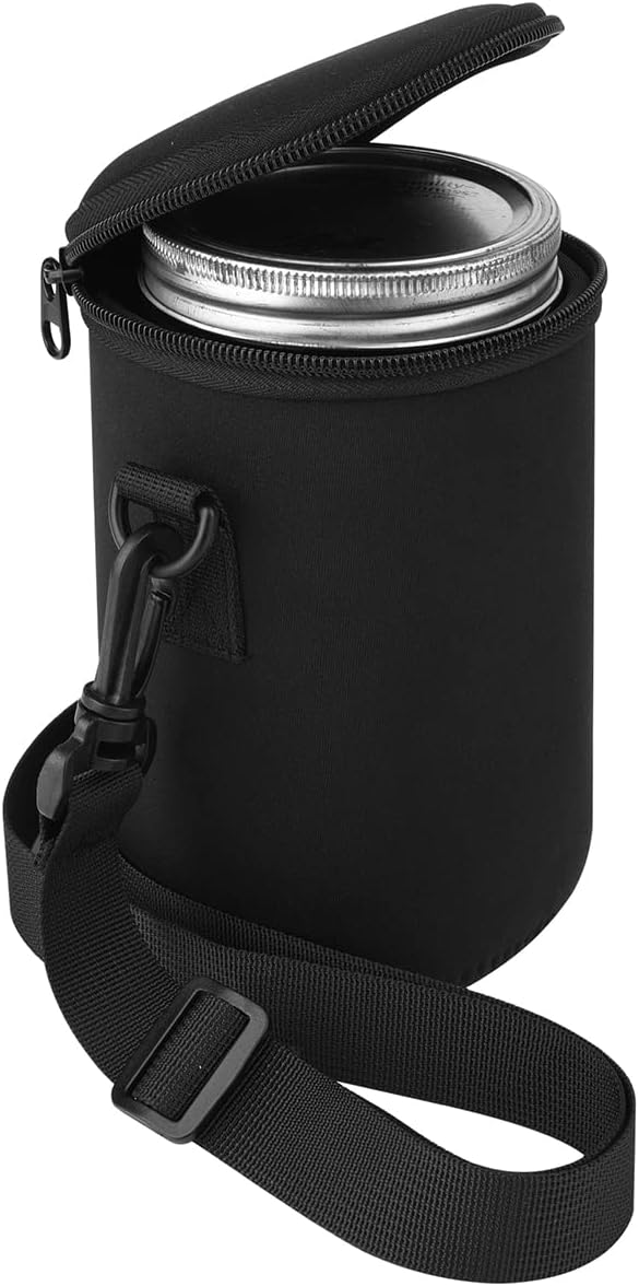 Bolsa térmica neopreno para frascos con correa ajustable