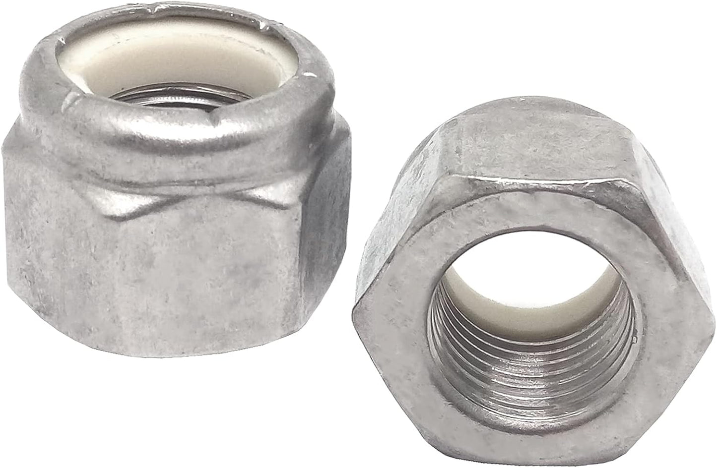 5 Tuercas Bloqueo Hex 304 Acero Inox 1/2-20