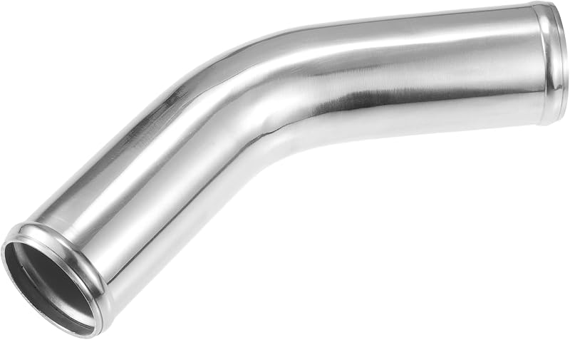 Tubo aluminio 57mm 45 grados para intercooler automóvil