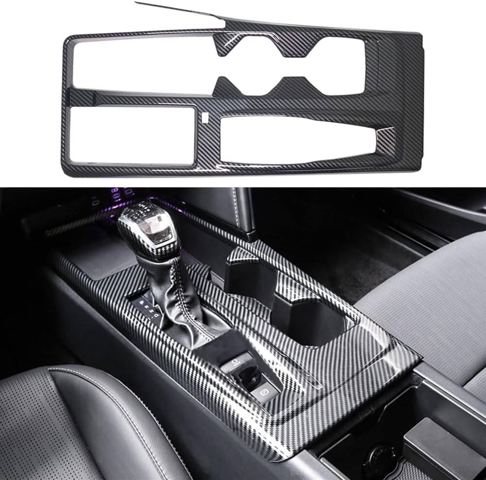 Cubierta consola central Camry 2025 color fibra carbono