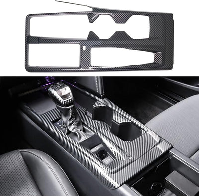 Cubierta consola central Camry 2025 color fibra carbono