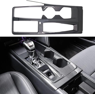 Cubierta consola central Camry 2025 color fibra carbono
