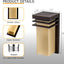 Aplique pared exterior luces modernas 12" bronce E26