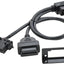 Cable divisor OBD2 tipo Y 16 pines con soporte salpicadero