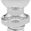 Bola enganche cromada para remolque 3500lb 2"