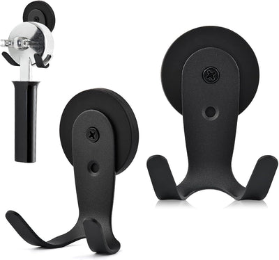 2 Soportes Magnéticos Portafiltros Cafetera Espresso Negro