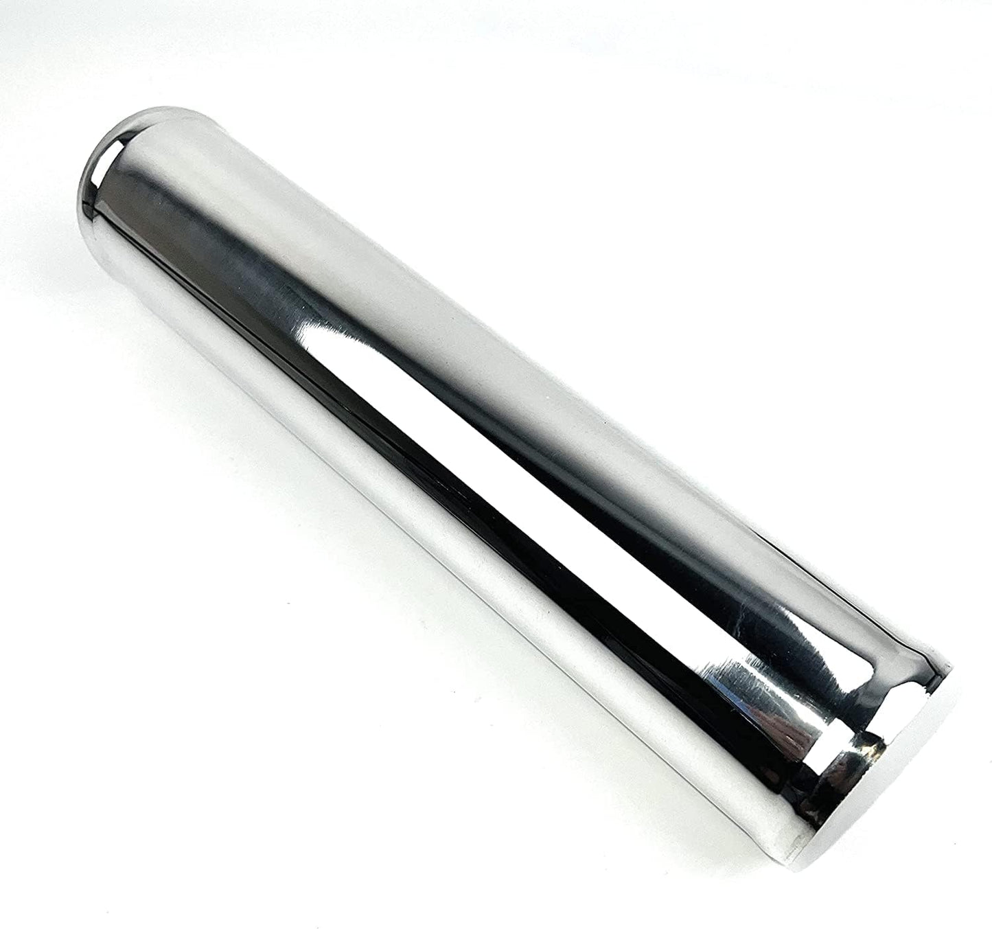 Tubo aluminio pulido universal 12" 4" recto turbo
