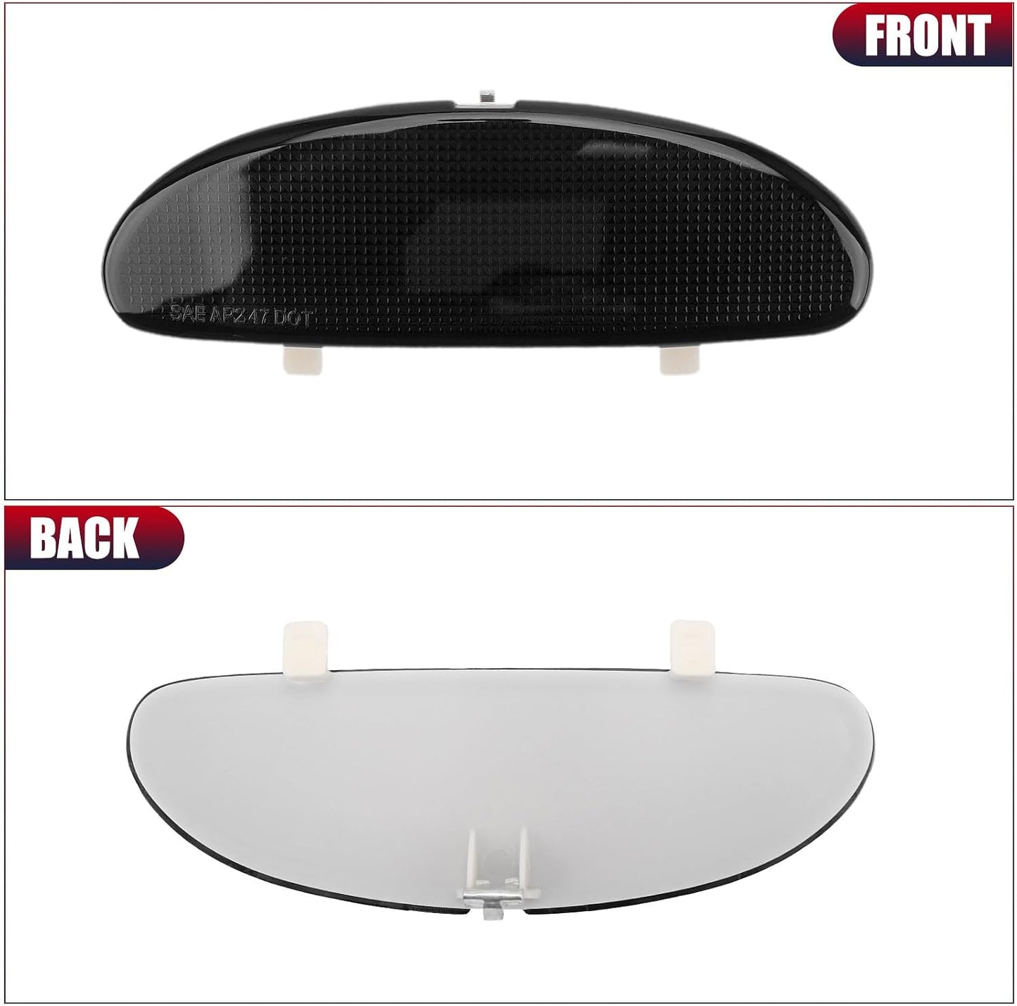 Placa reflectora puerta interior C5 Corvette 97-04