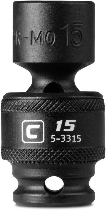 Enchufe impacto universal 15mm 3/8" 6 puntos métrico