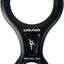 Descensor aluminio negro figura 8
