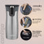 Taza térmica acero inox con tapa BPA libre