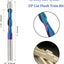 Broca enrutador espiral 1/4pulg corte 1-1/8pulg carburo sólido