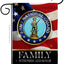Bandera honor familia Guardia Nacional EE.UU. doble