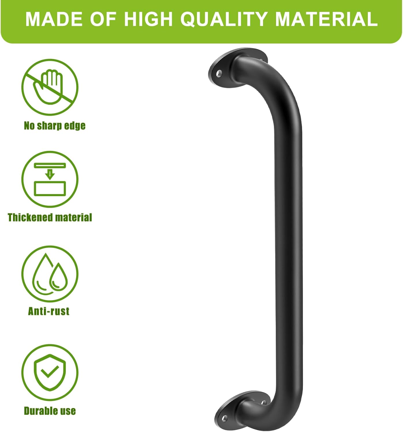 6 Asas Metal Seguridad 17pulg para Set Infantiles y Escalada