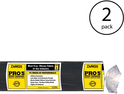 Barrera malas hierbas 4x250pies para jardines patios