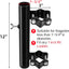 Soporte asta bandera RV escalera resistente para caravana