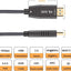 Cable HDMI Fibra Óptica 4K 100pies Soporte 2.0 HDR 60Hz