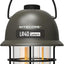Linterna recargable camping 100 lúmenes USB C verde
