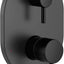 Grifo ducha M-CORE 3 con 2 mangos negro mate requiere