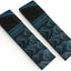 Set Cuchillos G10 Negro Azul Calidad 5in
