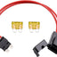 Conector portafusibles 32V 20A tipo hoja ATO con 2 fusibles