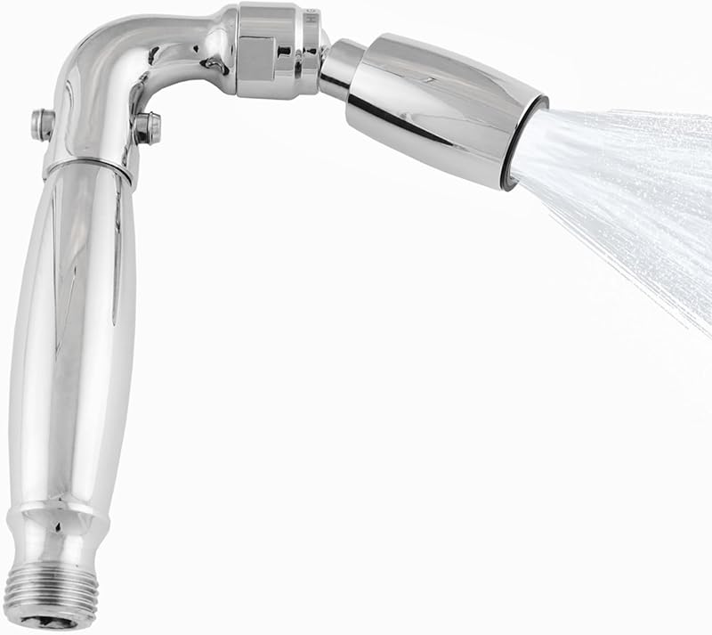 Cabezal ducha mano metal sólido WaterSense 1.5 GPM cromado