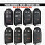 Estuche llaves TPU suave para Dodge RAM Durango