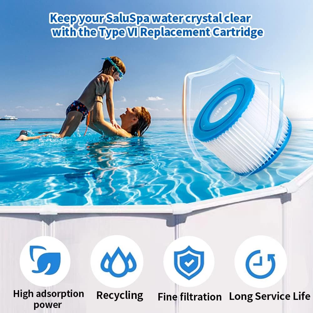 Filtro spa repuesto comp 90352e 58323e 2 pzas