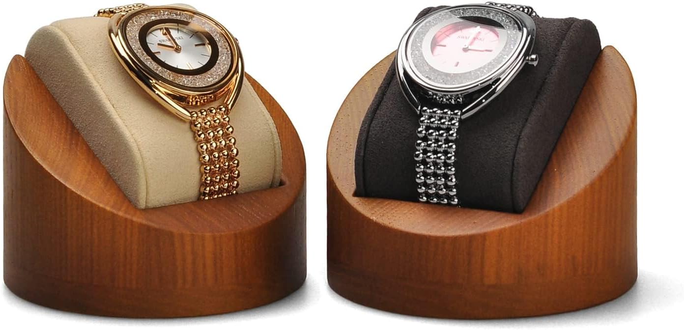 Soporte relojes madera gris para home retail y regalo