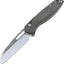 Cuchillo plegable bolsillo botón 3pulg mango compuesto