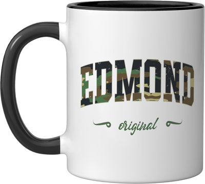 Taza cerámica Norman Design College Oklahoma Camuflaje Negro/Blanco
