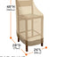 Funda silla patio 26pulg resistente agua