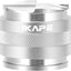 Distribuidor café 58mm prensador mano ajustable plata
