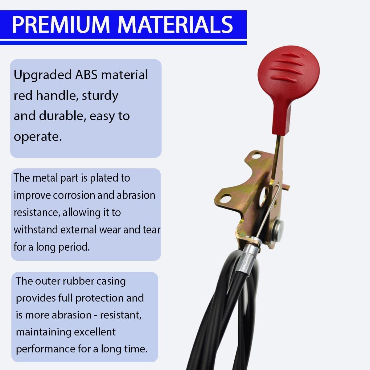 Cable acelerador comp Exmark Lazer Z AS E S X Z