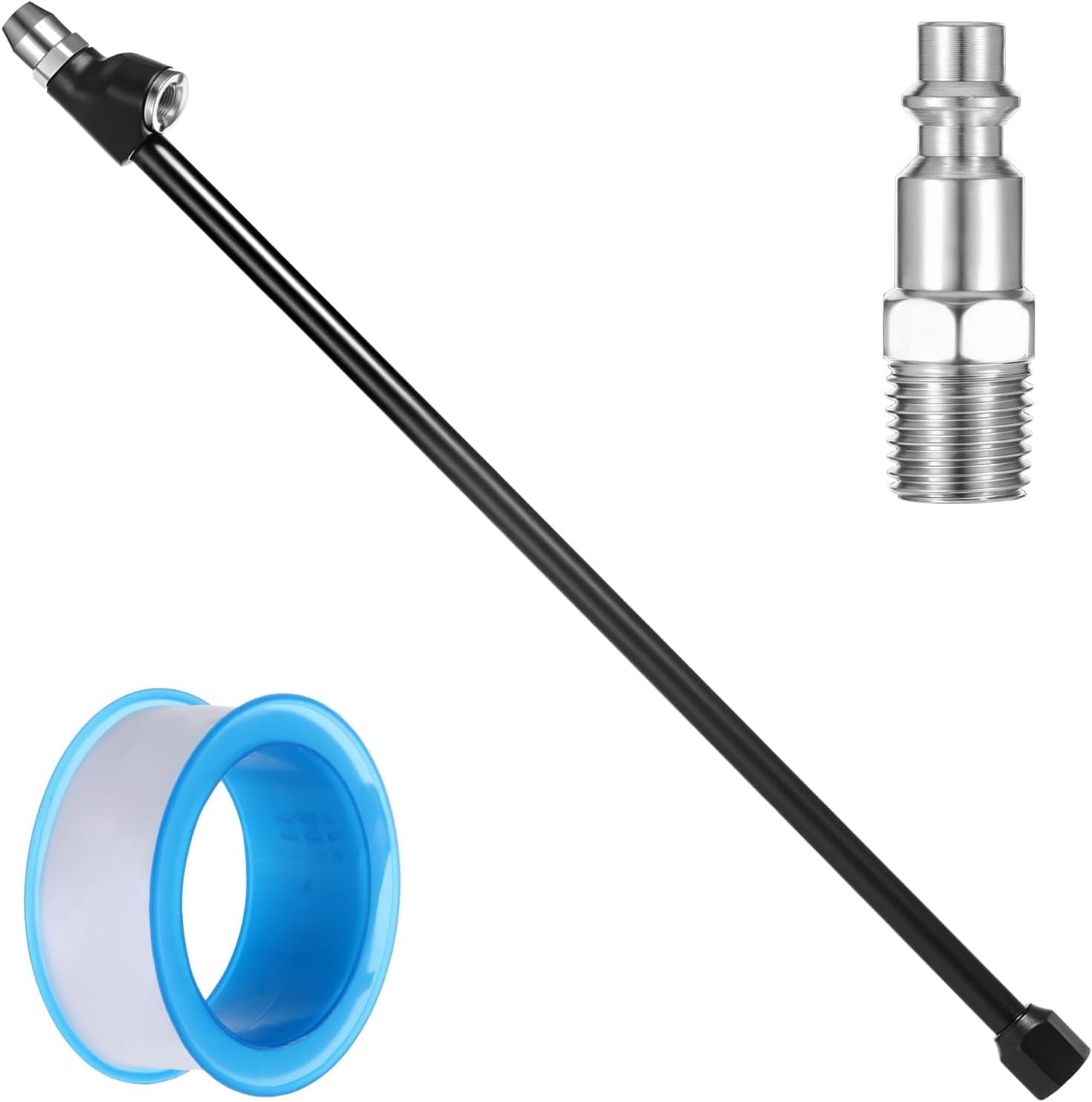 Portabrocas neumático 13pulg doble 1/4pulg FNPT conexión 2 vías