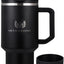 Vaso térmico acero inox 40oz con asa y pajilla