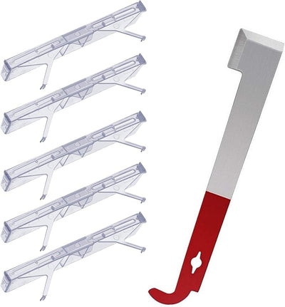 Set 5 Pzas Herramientas Apicultura Acero Inox con Gancho J