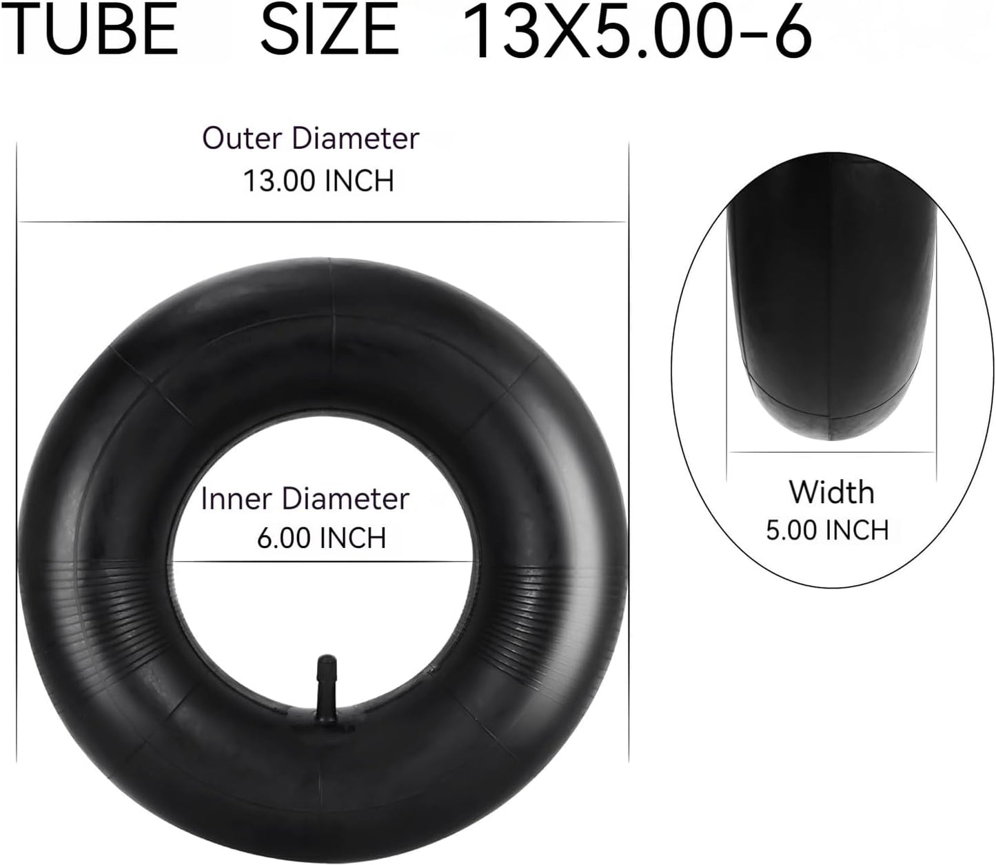 Set neumáticos 13x5.00-6 para cortacésped y tractores