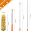 Kit plumero microfibra 100pulg 360° para pelo y polvo