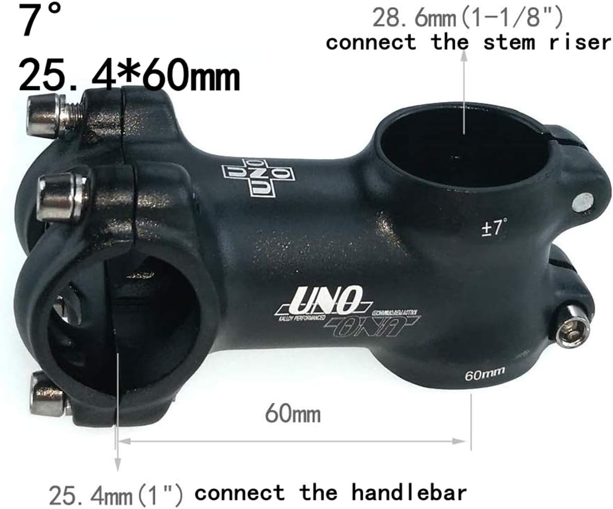Vástago manillar MTB 1.000" aluminio
