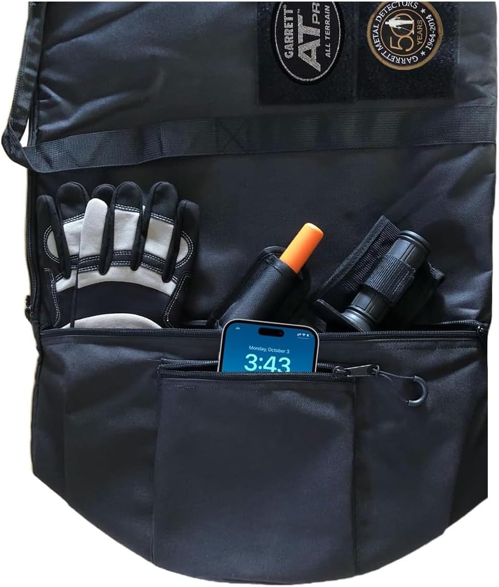 Bolsa viaje detector metales 3 cremalleras XL